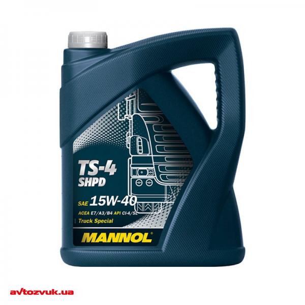 Моторное масло MANNOL TS-4 TRUCK SPECIAL EXTRA SHPD 5л