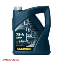 Моторное масло MANNOL TS-4 TRUCK SPECIAL EXTRA SHPD 5л