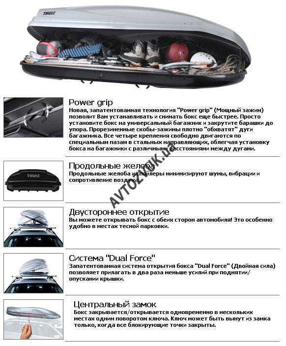 Грузовой бокс THULE Atlantis 780 купить по выгодной цене ▻Avtozvuk.ua