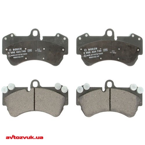 Тормозные колодки Bosch 0986424740