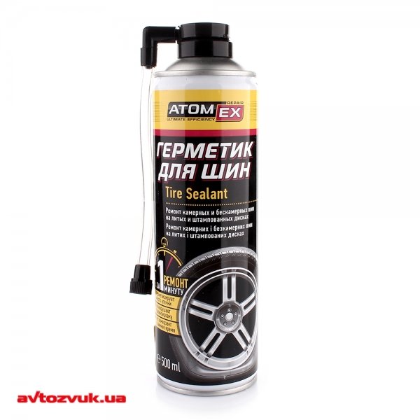 Антипрокол XADO ATOMEX Tire Sealant XA 40040 500мл. Низькі ціни на сайті ►Avtozvuk.ua