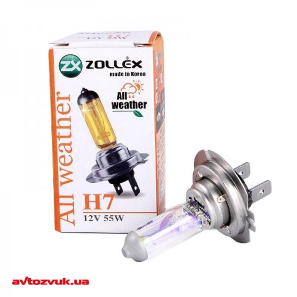 Галогенная лампа Zollex All weather H7 12V 55W 61124 (1 шт