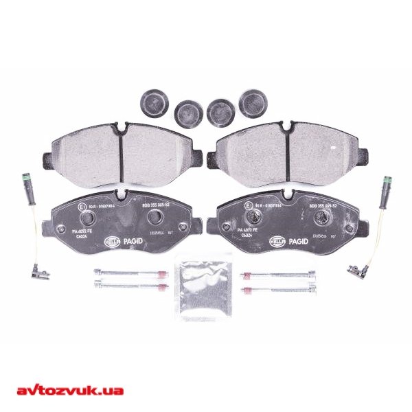 Гальмівні колодки HELLA PAGID 8DB 355 005-521