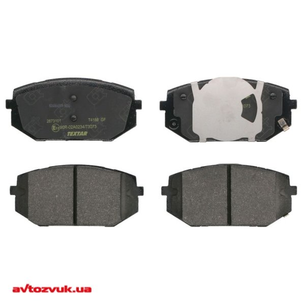 Тормозные колодки Textar 2673101