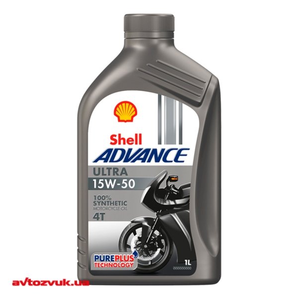 Моторное масло 4T SHELL Advance 4T Ultra 15W-50 1л купить по
