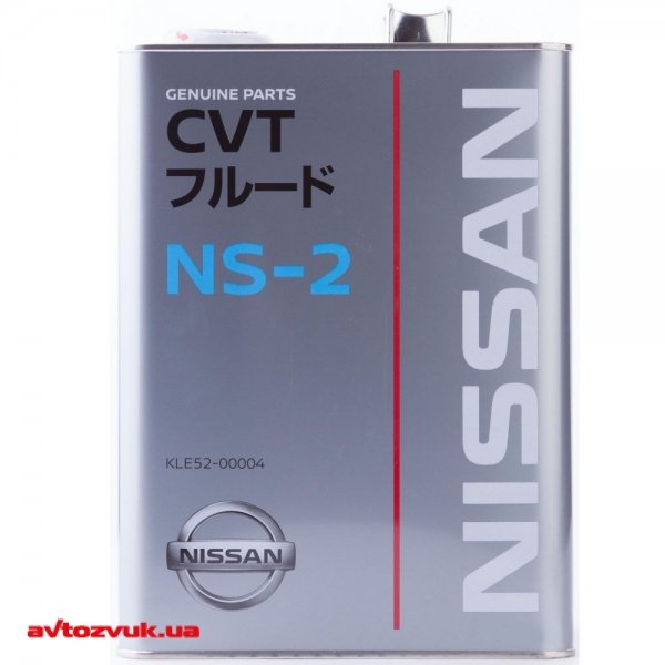 Трансмісійна олива Nissan CVT NS-2 KLE52-00004 4л