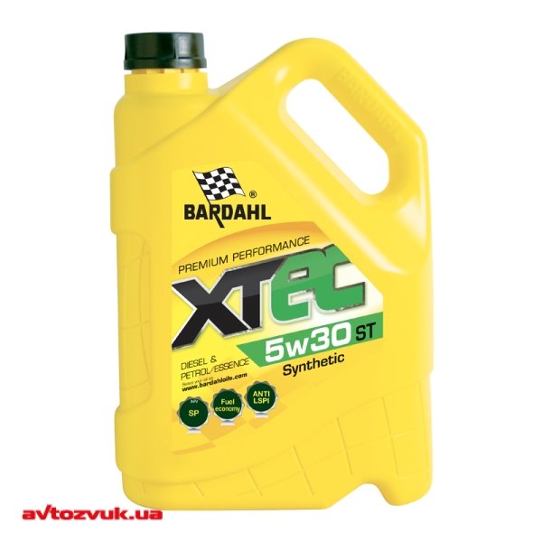 Моторное масло Bardahl Xtec 5W30 ST 34953 5л