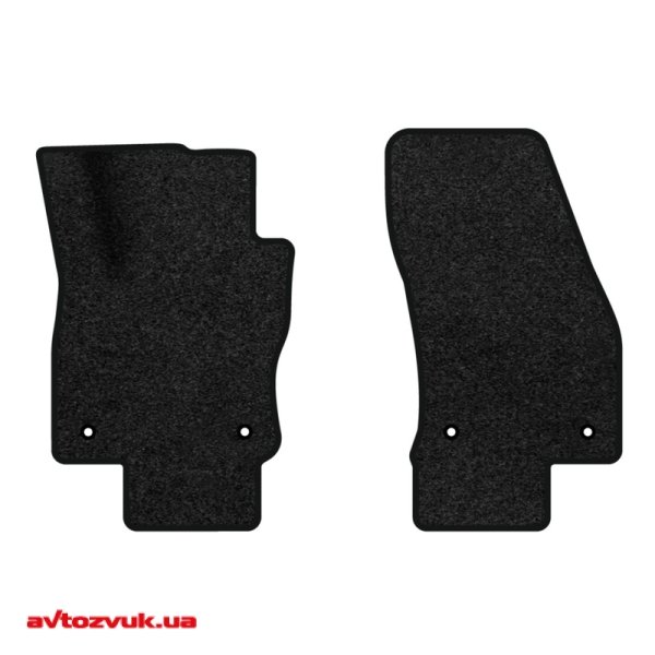 Ворсовые коврики в салон EVAtech Premium Volkswagen Tiguan (Mk 2) Restyling 2020-2023 2 поколения SUV USA Черный кант VW33929AJ2AV4VPB