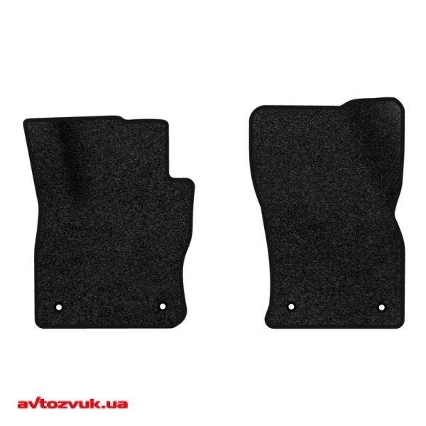 Ворсовые коврики в салон EVAtech Premium Volkswagen Tiguan (Mk 2) Restyling 2020-2023 2 поколения SUV USA Черный кант VW33929AN2AV4VPB