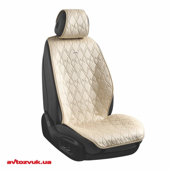 Чехол CarLife Racer biege SC20302