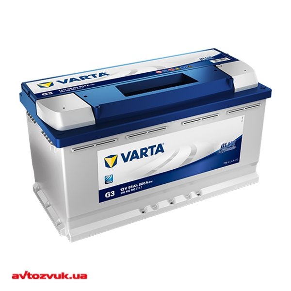 Автомобільний акумулятор VARTA 6СТ-95 BLUE dynamic (G3) 595 402 080. Низькі ціни на сайті ►Avtozvuk.ua