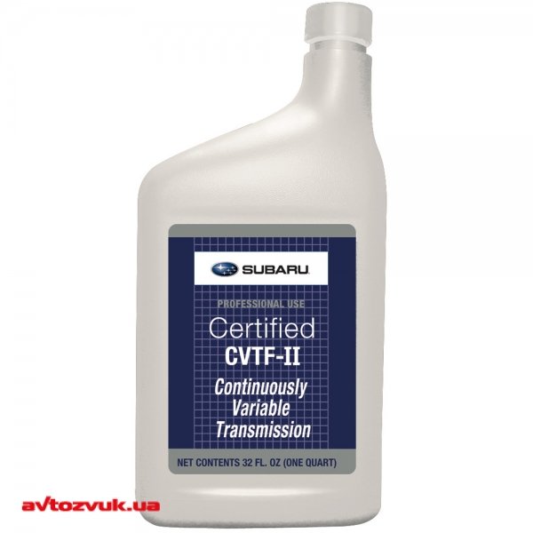 Трансмиссионное масло Subaru Certified CVTF-2 SOA427V1660 0.946л
