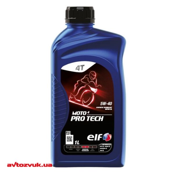 Моторное масло 4T ELF Moto 4 Pro Tech 5W-40 214004 1л купить по