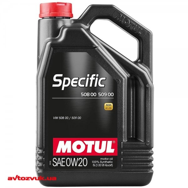 Моторное масло MOTUL SPECIFIC 508.00 509.00 0W-20 867251 5л