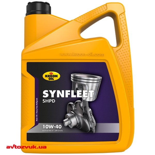 Моторное масло KROON OIL SYNFLEET SHPD 10W-40 5л