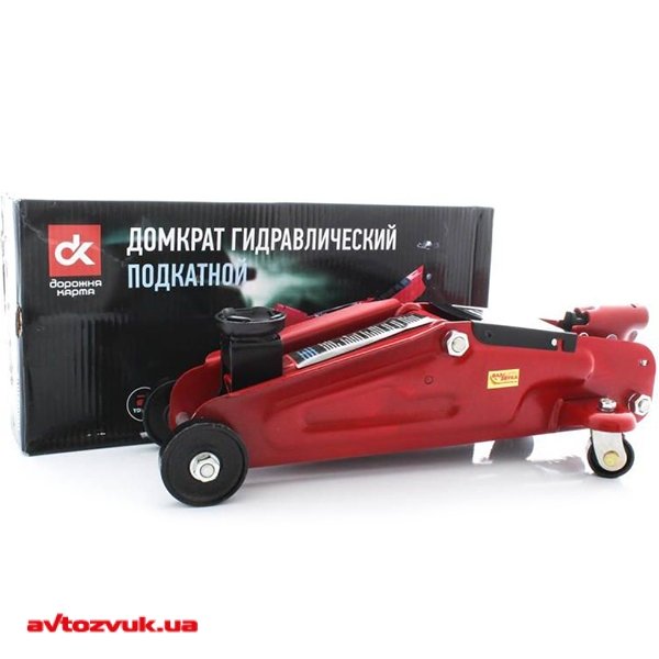 Домкрат подкатной Дорожная карта FJ-02