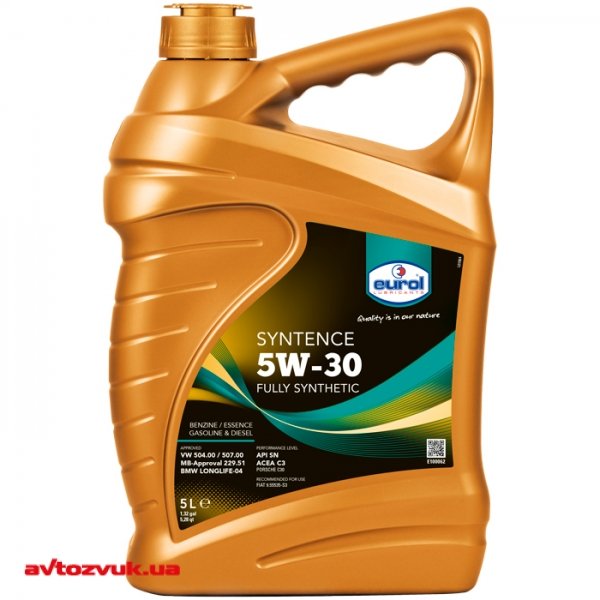 Моторное масло Eurol Syntence 5W-30 5л