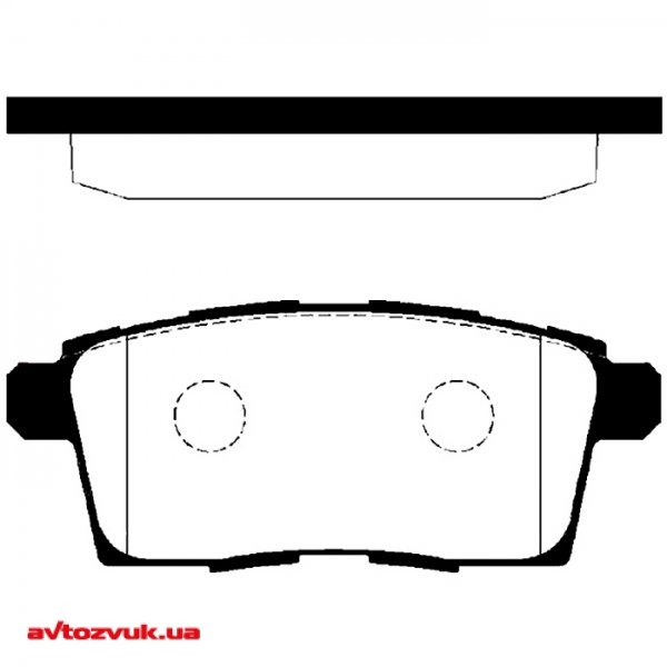 Тормозные колодки HI-Q SP1604