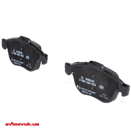 Гальмівні колодки Bosch 0 986 494 033