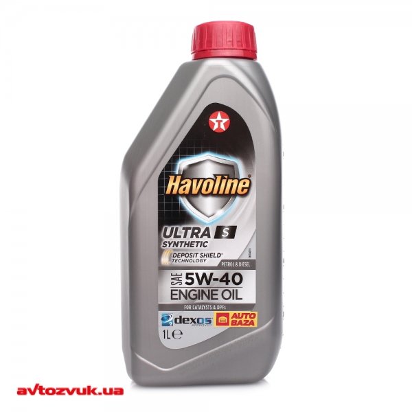 Моторное масло TEXACO HAVOLINE ULTRA S 5W-40 1л