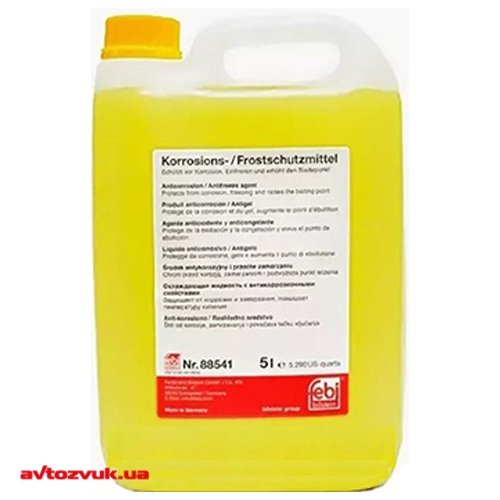 Антифриз Febi G11 жовто-зелений концентрат 88541 5л