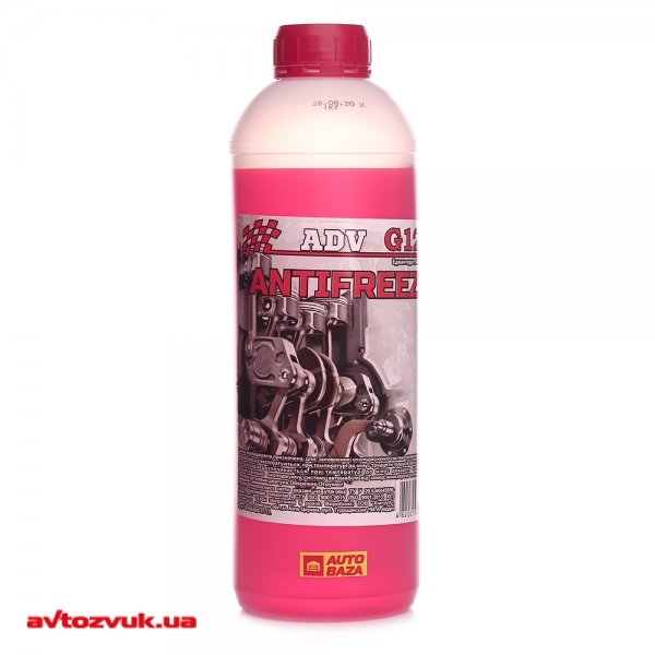 Антифриз ADVANTAGE G12+ червоний -24C 1л