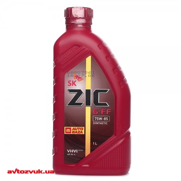 Трансмиссионное масло ZIC G-FF 75W-85 1л купить по выгодной цене