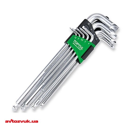 Набор шестигранных ключей Toptul GAAL0927 Набор шестигранных ключей Toptul GAAL0927