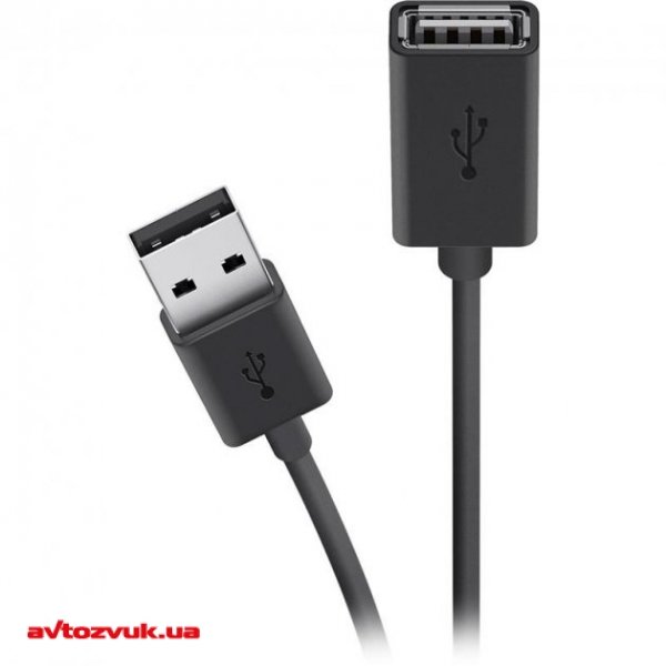 Кабель USB Belkin USB 2.0 (AM/AF) Extension cable 4.8м black F3U153BT4.8M