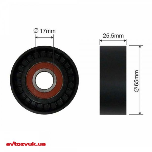 Натяжний ролик ременя поліклинового (приводного) Magneti Marelli MPQ1235