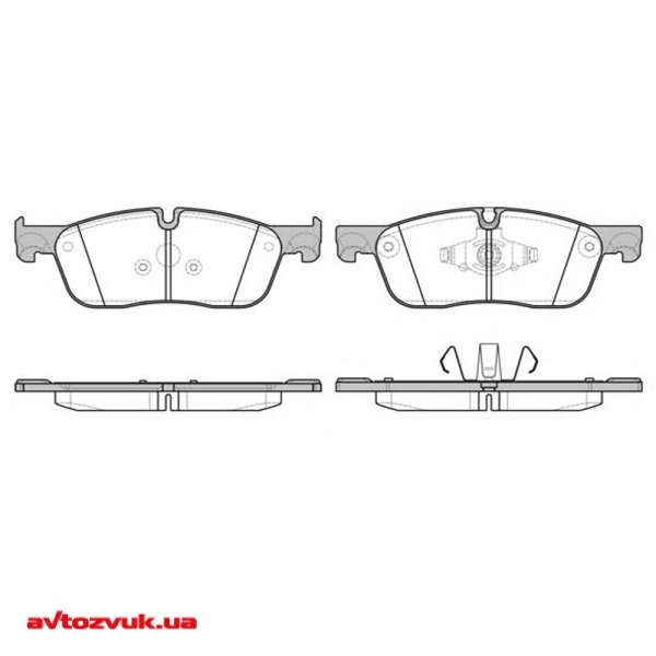 Гальмівні колодки ROADHOUSE 21633.00