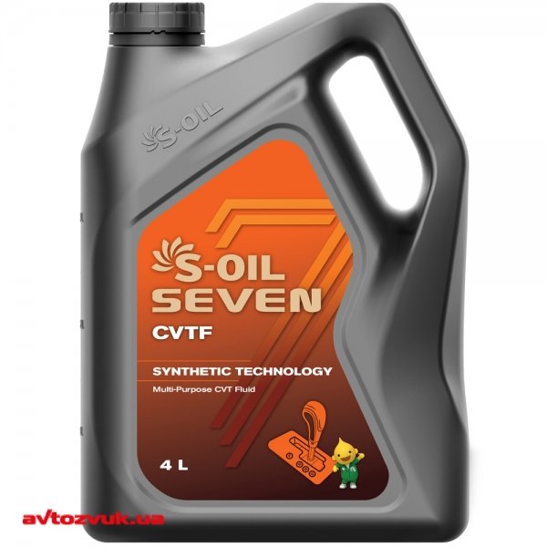 Трансмісійна олива S-OIL SEVEN CVTF 4л