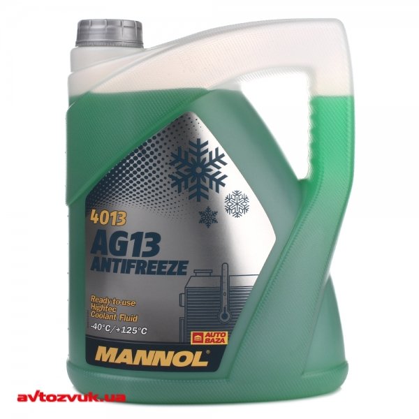 Антифриз MANNOL Antifreeze AG13 зеленый -40C 5л