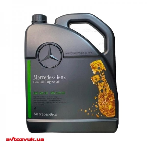 Моторна олива Mercedes-benz Genuine Engine Oil MB 229.52 5W-30