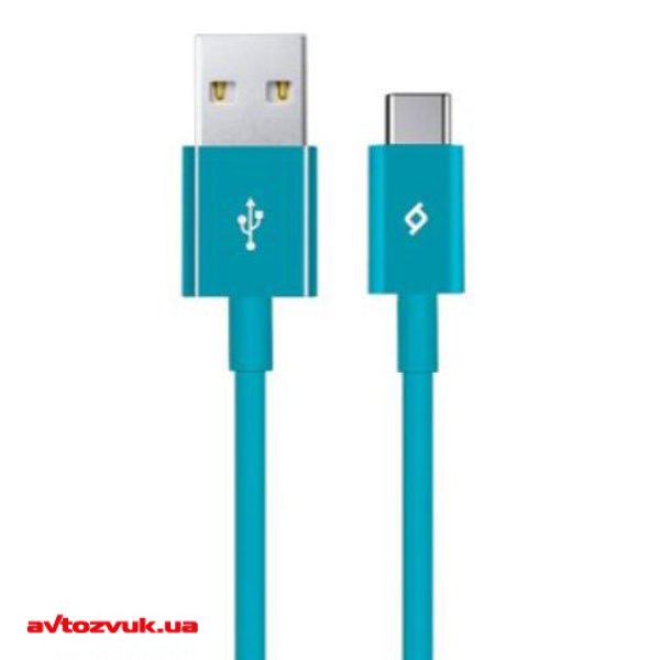 Кабель USB ttec Type C Charge Data Cable  Turquoise 2DK12TZ