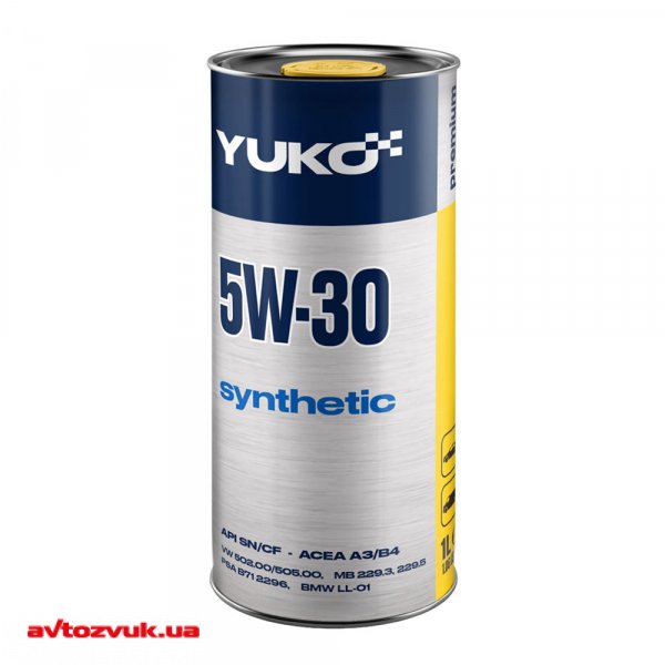 Моторна олива Yuko Premium SYNTHETIC 5W-30 1л