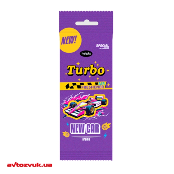 Ароматизатор Helpix Turbo New Car 4823075811533