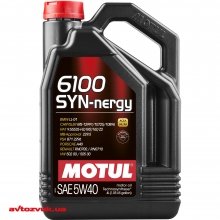 Моторна олива MOTUL 6100 SYN-NERGY 5W-40 368350 4л