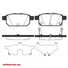 Гальмівні колодки ZIMMERMANN 25258.145.1 3 из 3