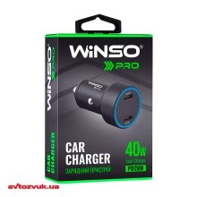 Зарядное для портативных устройств Winso PRO 40W LED Ring Metal 222040 5 из 5