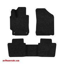 Ворсовые коврики в салон EVAtech Premium Toyota Camry (XV55) Hybrid 2014-2017 7 поколения Sedan USA Черный кант TY14298ZE3TL2VPB