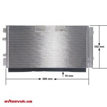 Радіатор кондиціонера MAHLE AC 44 000S 4 из 4