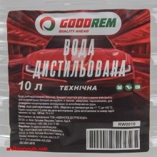 Дистиллированная вода GOODREM RW0010 10л 3 из 3