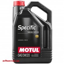 Моторное масло MOTUL SPECIFIC 508.00 509.00 0W-20 867251 5л