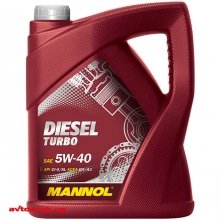 Моторное масло MANNOL DIESEL TURBO 5W-40 5л