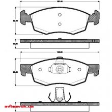 Тормозные колодки A.B.S. 37679 2 из 2