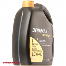 Моторное масло DYNAMAX PREMIUM UNI PLUS 10W-40 4л 2 из 8