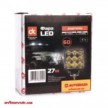 Светодиодная фара Дорожная карта DK.27W6D-S 6 из 6