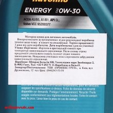 Моторное масло TEXACO HAVOLINE Energy 0W-30 1л 3 из 3