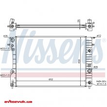 Радіатор охолодження двигуна NISSENS 63072A 2 из 2
